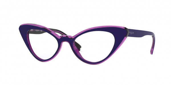 Vogue VO5317 Eyeglasses, 2809 TOP BLUE/TRANSPARENT FUXIA (BLUE)