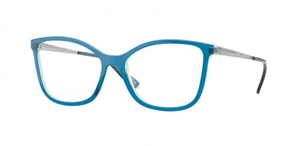 Vogue VO5334 Eyeglasses, 2846 BLUE TRANSPARENT/LIGHT BLUE (BLUE)