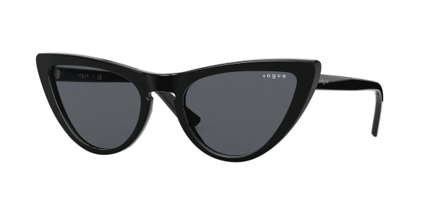 Vogue VO5211SM Sunglasses, W44/87 BLACK DARK GREY (BLACK)