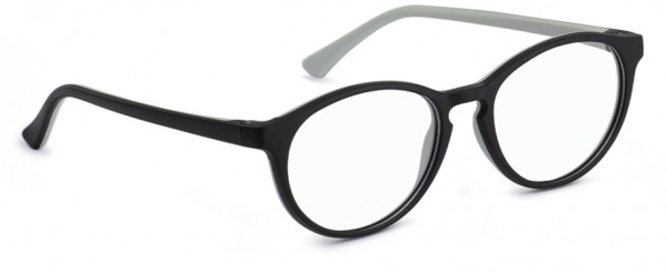 Hilco 85061 Eyeglasses, Black/Grey (Clear Demo lenses)