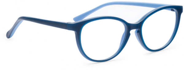 Hilco 85071 Eyeglasses, Dark Blue/Denim Blue (Clear Demo lenses)