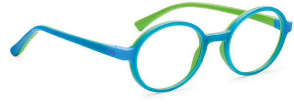 Hilco 85080 Eyeglasses, Light Blue/Apple Green (Clear Demo lenses)