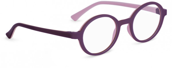 Hilco 85081 Eyeglasses, Grey/Lilac (Clear Demo lenses)