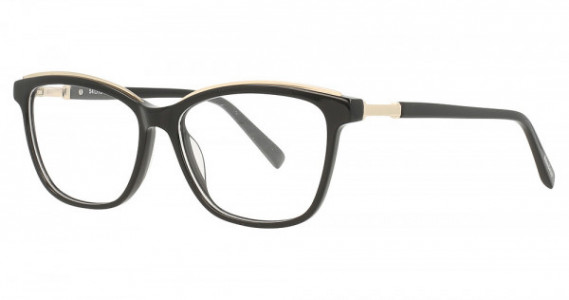 Amadeus A1033 Eyeglasses, Black