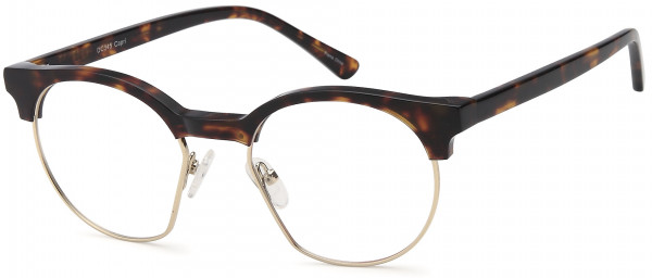 Di Caprio DC345 Eyeglasses, Tortoise Gold