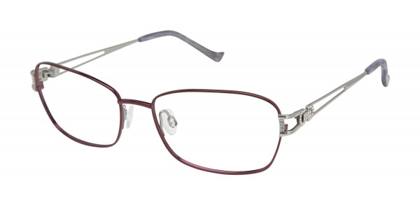 Tura R225 Eyeglasses, Lilac/White Gold (LIL)