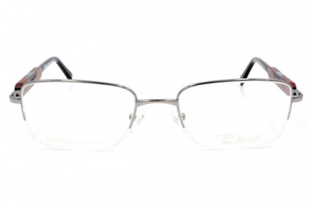 Pier Martino PM5607 - LIMITED STOCK AVAILABLE Eyeglasses, C3 Light Gun Bubinga