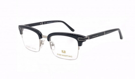 Pier Martino PM5787 Eyeglasses, C1 Black Ebony Silver
