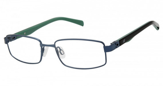 New Balance NBK 151 Eyeglasses, 2 BLUE/GREEN
