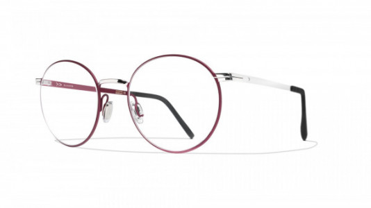 Blackfin Annie Eyeglasses, C1184 - Burgundy/Silver