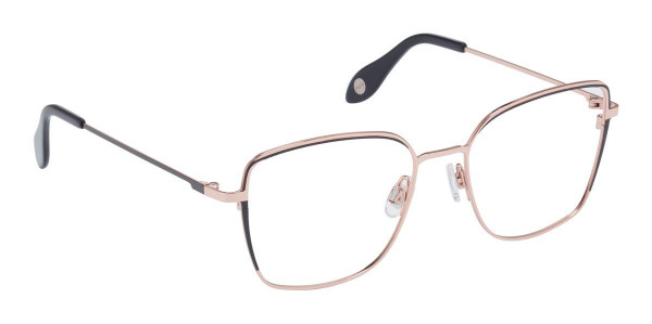 Fysh UK FYSH 3658 Eyeglasses, (S100) BLACK ROSE GOLD