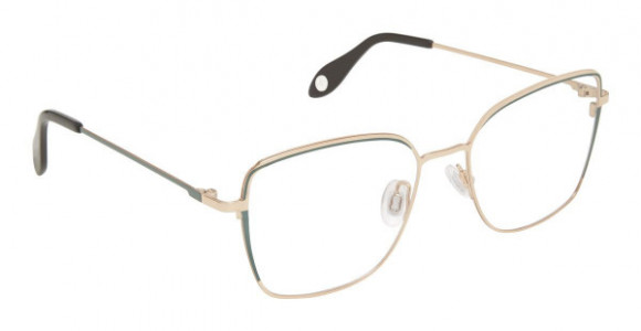 Fysh UK FYSH 3658 Eyeglasses, (S116) EMERALD ROSE GOLD
