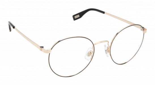 Evatik EVATIK 9206 Eyeglasses, (S211) BLACK GOLD