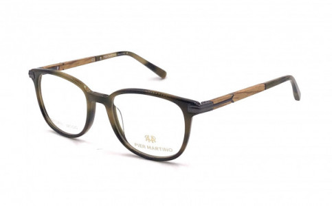 Pier Martino PM5791 Eyeglasses, C4 Olive Amber Oak