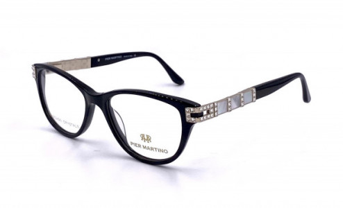 Pier Martino PM6555 Eyeglasses, C1 Black Pearl