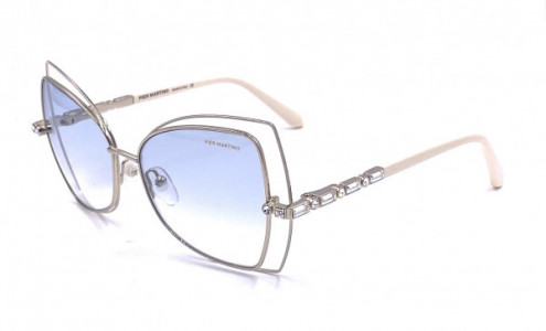 Pier Martino PM8383 Sunglasses, C5 Gold Ivory Crystal