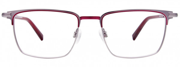 Takumi TK1147 Eyeglasses, 020 - Matt Steel & Matt Burgundy