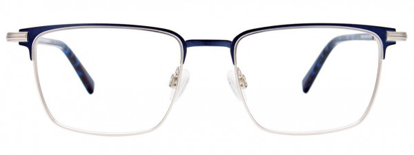 Takumi TK1147 Eyeglasses, 050 - Matt Navy & Matt Silver