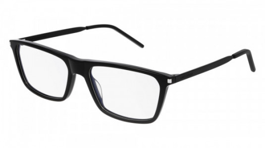 Saint Laurent SL 344 Eyeglasses, 002 - BLACK