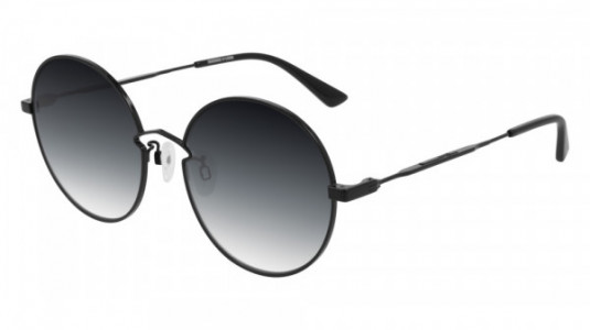 McQ MQ0267S Sunglasses, 001 - BLACK with GREY lenses
