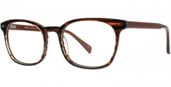 Adrienne Vittadini 6025 Eyeglasses, Brown Stripe