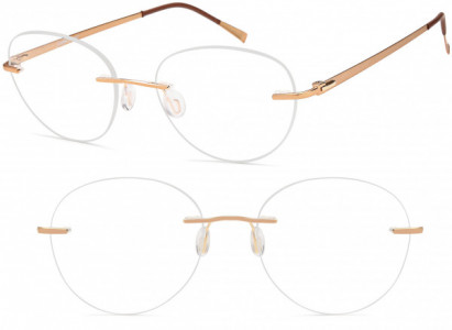 Simplylite SL 805 Eyeglasses, Rose Gold