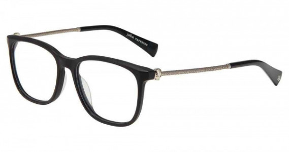 John Varvatos V419 Eyeglasses, MATTE BLACK (0MBL)