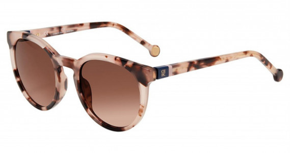 Carolina Herrera SHE845V Sunglasses, Pink Tortoise 0AGK