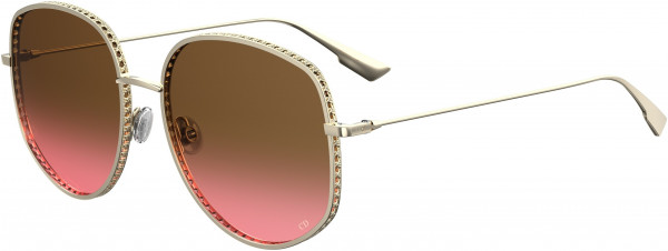 Christian Dior Diorbydior 2 Sunglasses, 03YG Lgh Gold