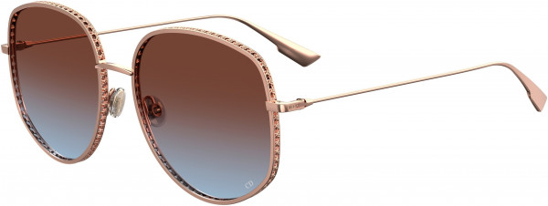 Christian Dior Diorbydior 2 Sunglasses, 0DDB Gold Copper