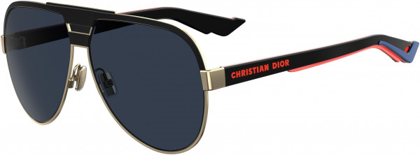 Dior Homme Diorforerunner Sunglasses, 02M2 Black Gold