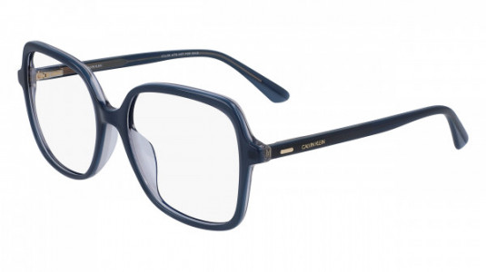 Calvin Klein CK20528 Eyeglasses, (424) NAVY/CRYSTAL