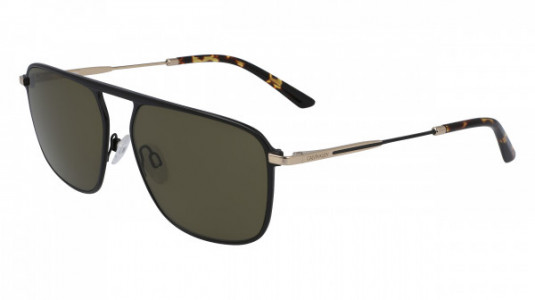 Calvin Klein CK20137S Sunglasses, (002) MATTE BLACK/GOLD