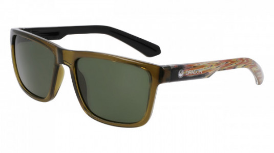 Dragon DR REED LL Sunglasses, (314) SHINY OLIVE/ OLIVE ROB RESIN/