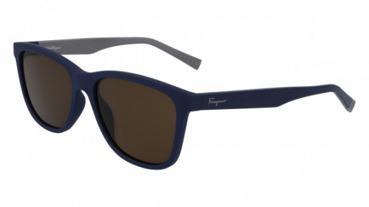Ferragamo SF998S Sunglasses, (427) MATTE BLUE