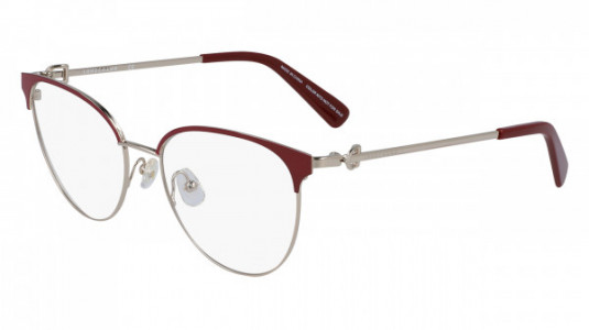 Longchamp LO2134 Eyeglasses, (721) GOLD/WINE