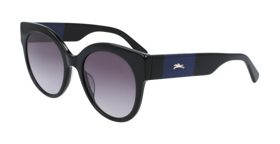 Longchamp LO673S Sunglasses, (001) BLACK