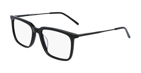 Nautica N8163 Eyeglasses, (001) BLACK