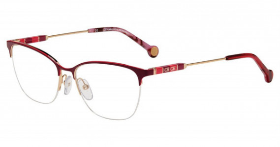 Carolina Herrera VHE163K Eyeglasses, Burgundy 0A93