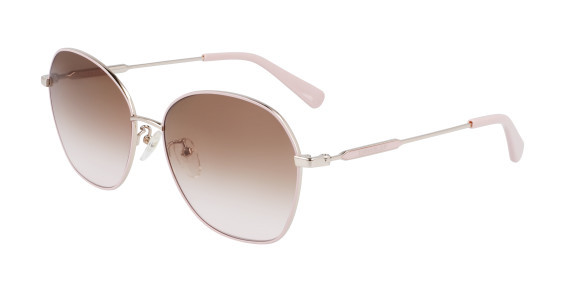 Longchamp LO146SJ Sunglasses, (770) ROSE GOLD