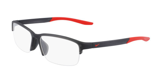 Nike NIKE 7136AF Eyeglasses, (065) MATT ANTHRACITE/UNIVERSITY RED