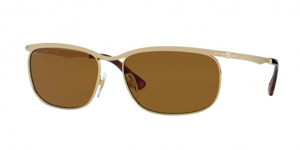 Persol PO2458S KEY WEST Sunglasses, 107633 GOLD (GOLD)