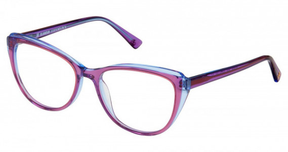 Glamour Editor's Pick GL1028 Eyeglasses, C03 CRYSTAL PURPLE