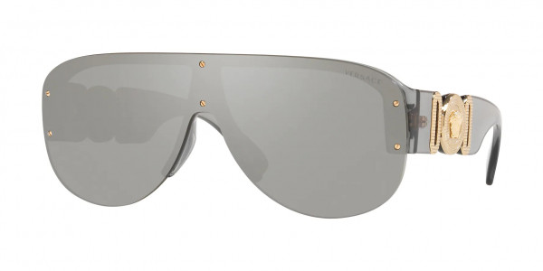 Versace VE4391 Sunglasses, 311/6G TRANSPARENT GREY (GREY)