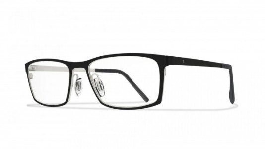 Blackfin Sund Eyeglasses, C1190 - Black/White