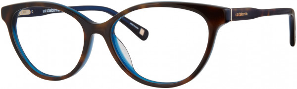 Liz Claiborne Liz Claiborne 452 Eyeglasses, 0IPR Havana Blue
