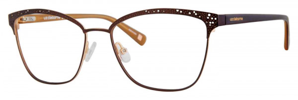Liz Claiborne L 651 Eyeglasses, 0UFM BROWN GOLD