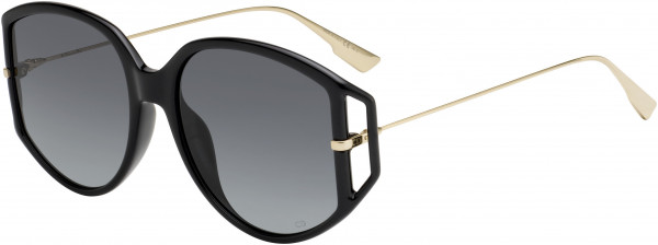 Christian Dior Diordirection 2 Sunglasses, 0807 Black