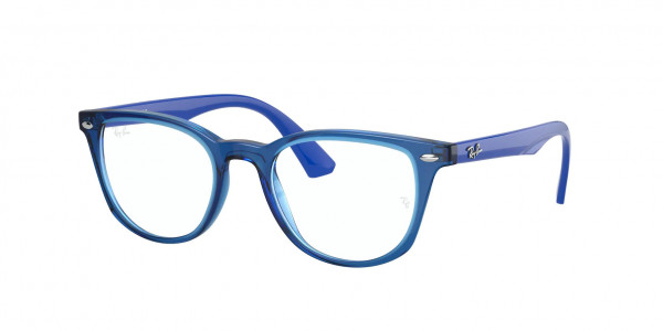 Ray-Ban Junior RY1601 Eyeglasses, 3811 TRANSPARENT BLUE (BLUE)