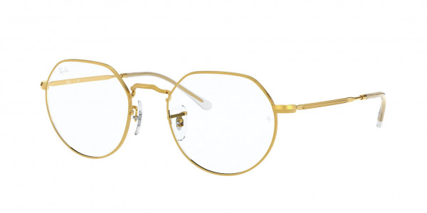 Ray-Ban Optical RX6465F JACK Eyeglasses, 3086 JACK LEGEND GOLD (GOLD)